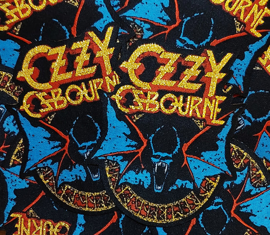 OZZY O II GLUED N' SHAPED PATCH
