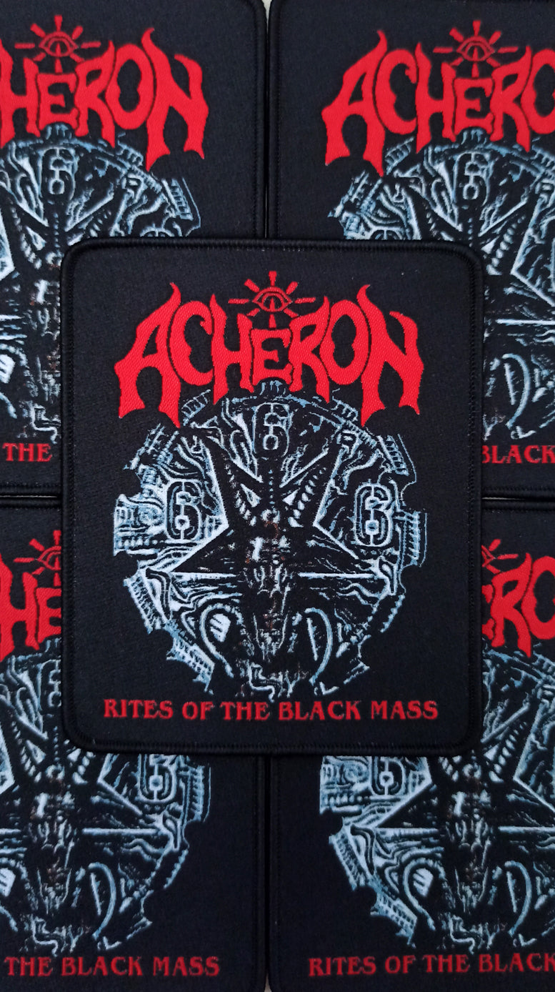 ACHERON - Rites Of The Black Mass I Official Patches