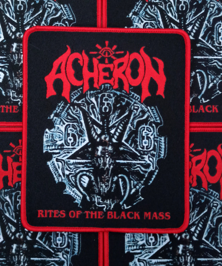 ACHERON - Rites Of The Black Mass I Official Patches