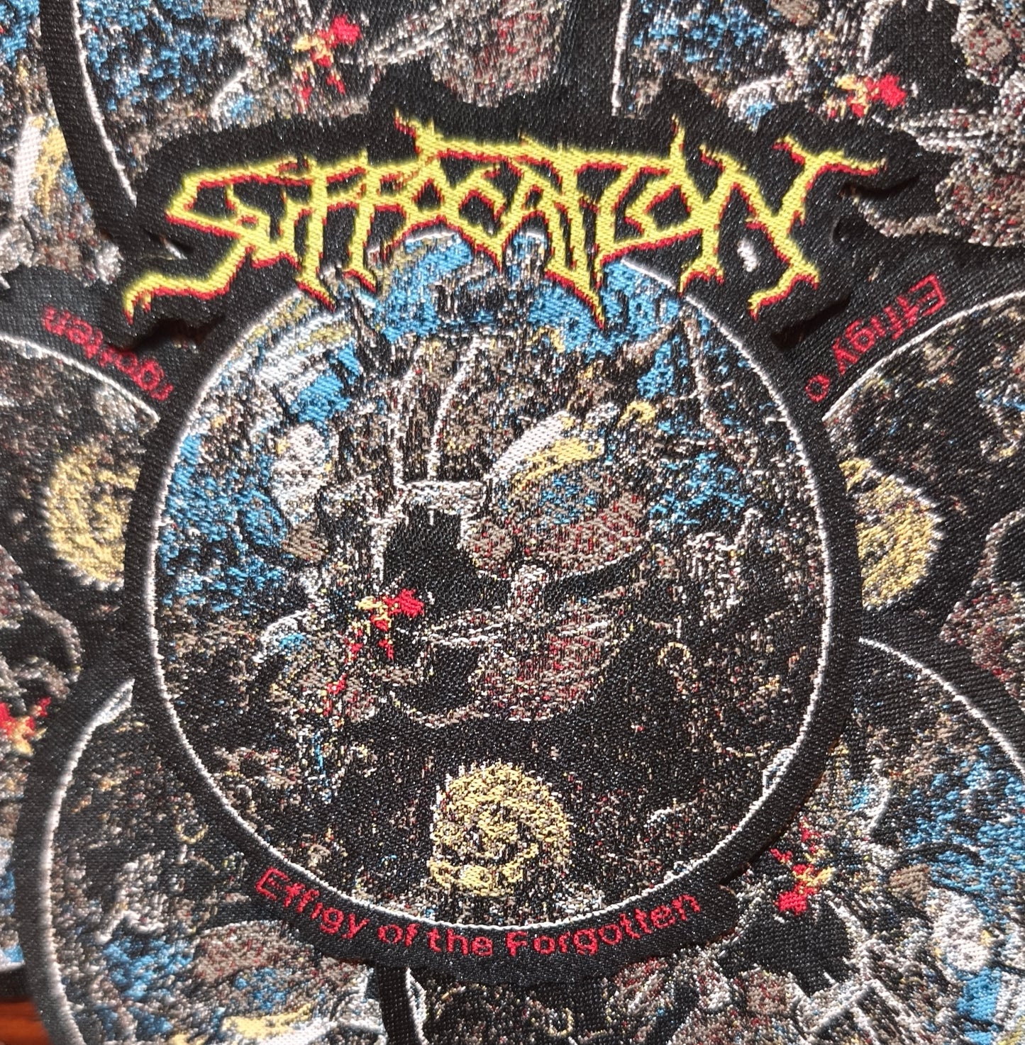 EFFIGY OF THE FORGOTTEN- GLUED N' SHAPED PATCH