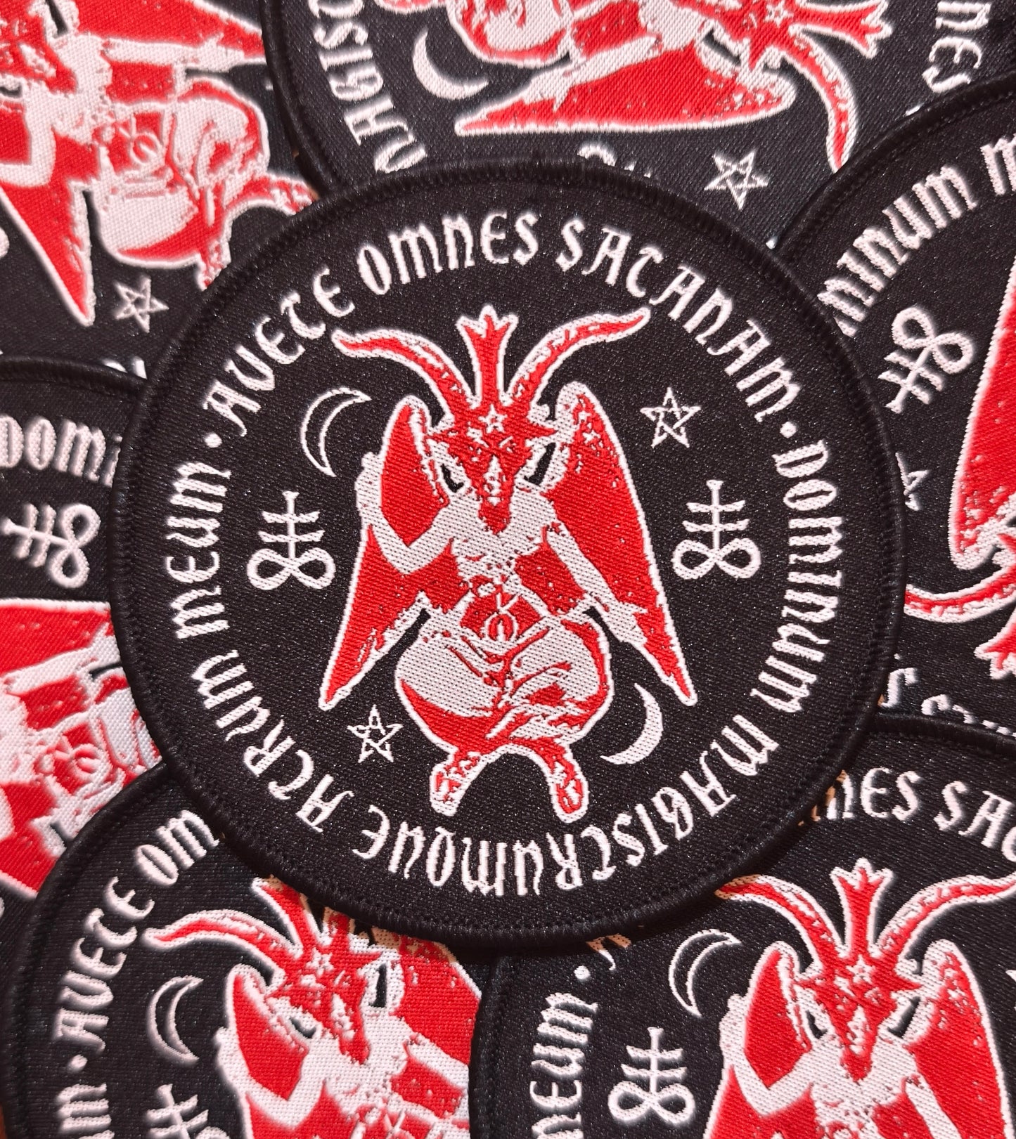 RED BAPHOMET SIGIL