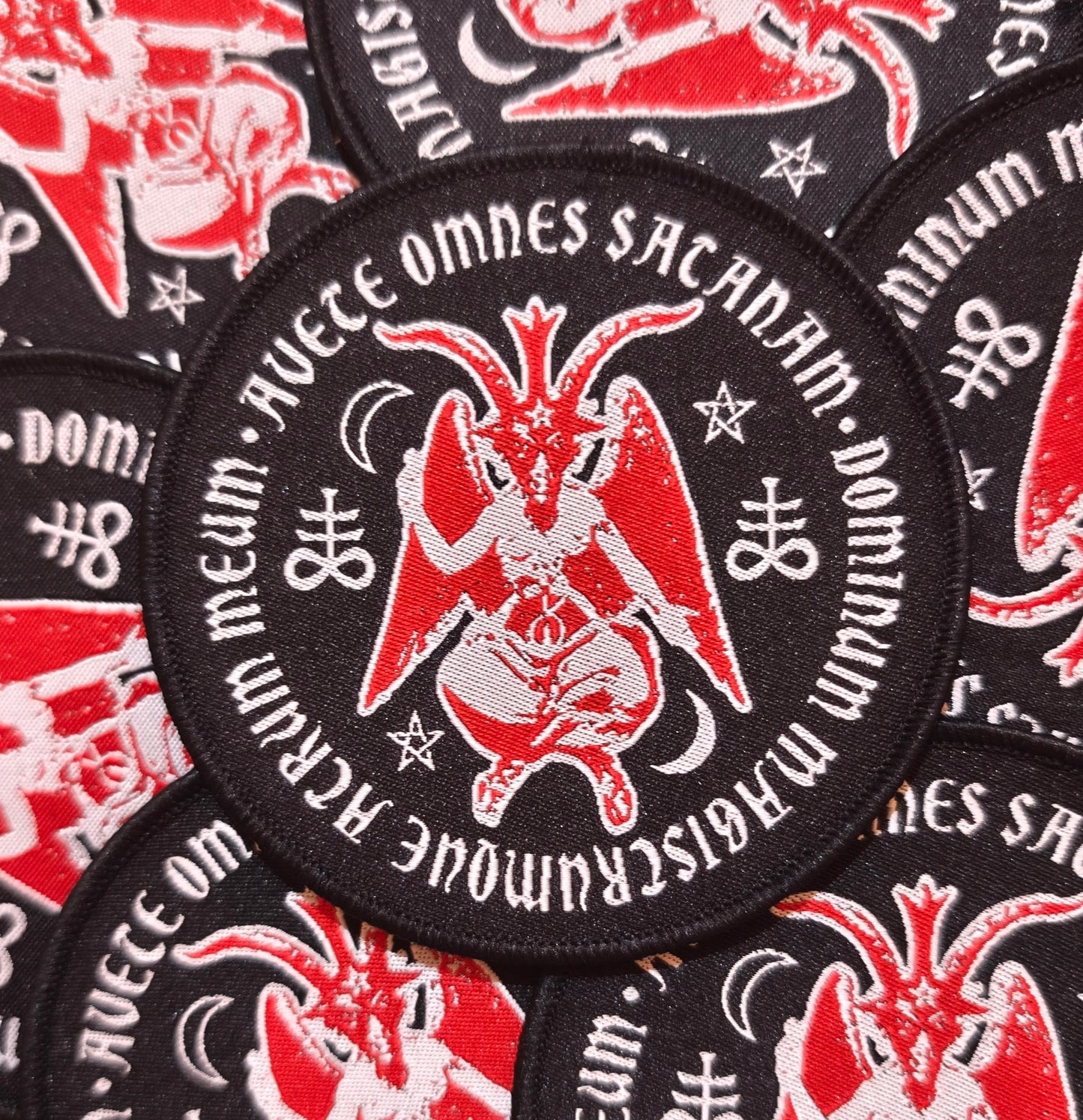 RED BAPHOMET SIGIL