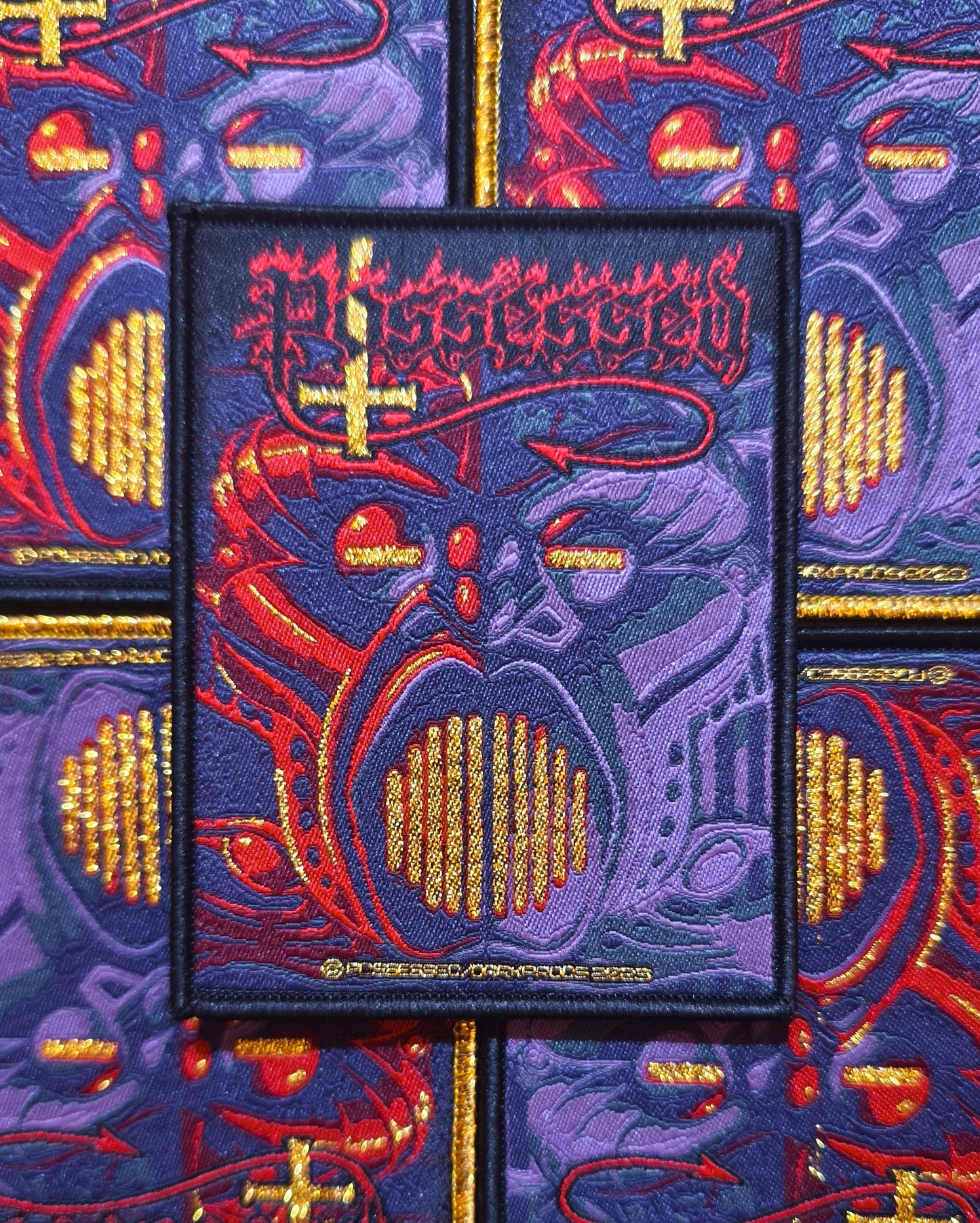 POSSESSED (US) - BEYOND THE GATES OFFICIAL PATCH