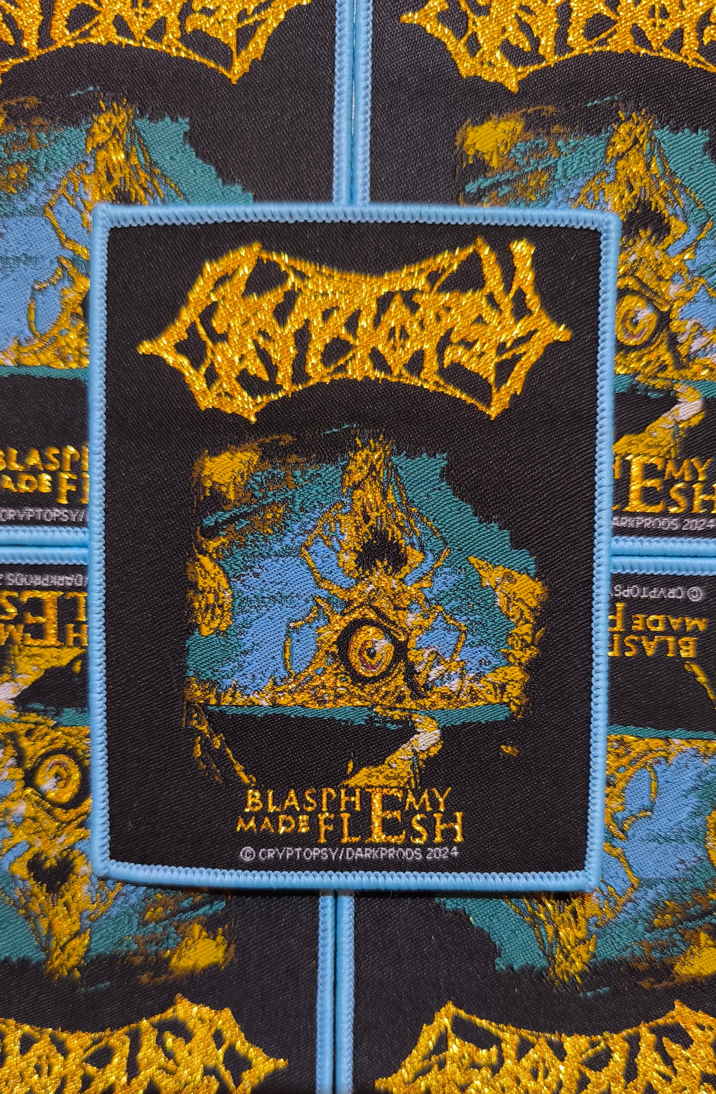 CRYPTOPSY (CA) - BLASPHEMY MADE FLESH OFFICIAL PATCH
