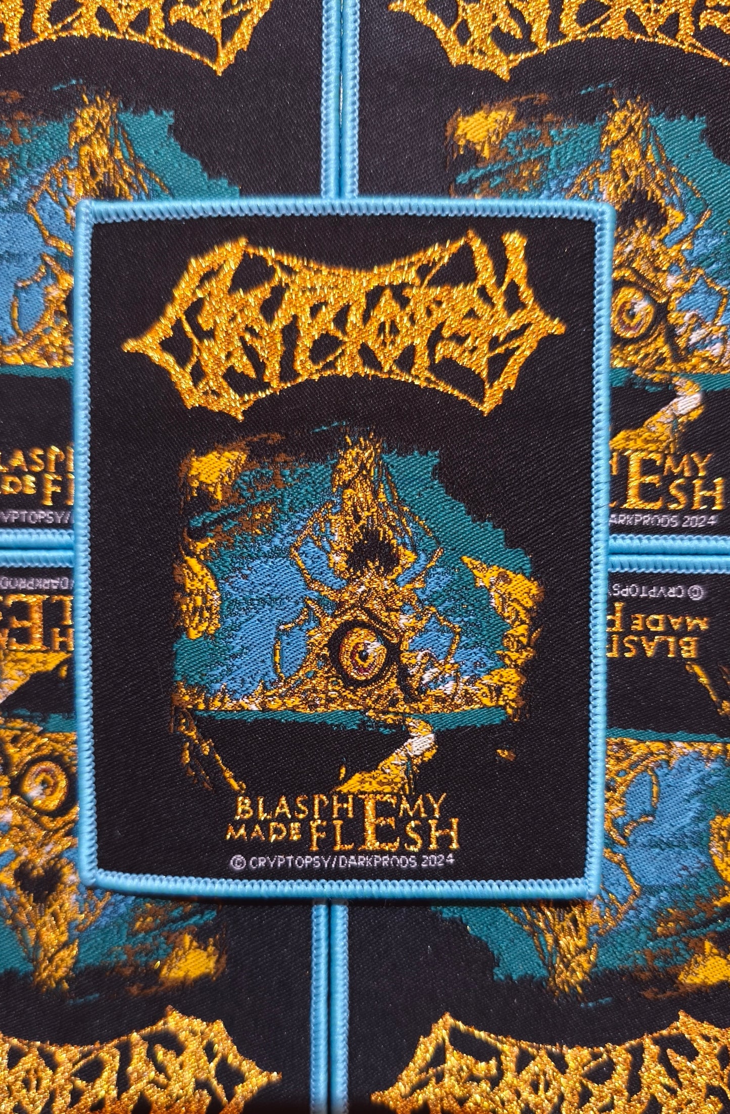 CRYPTOPSY (CA) - BLASPHEMY MADE FLESH OFFICIAL PATCH
