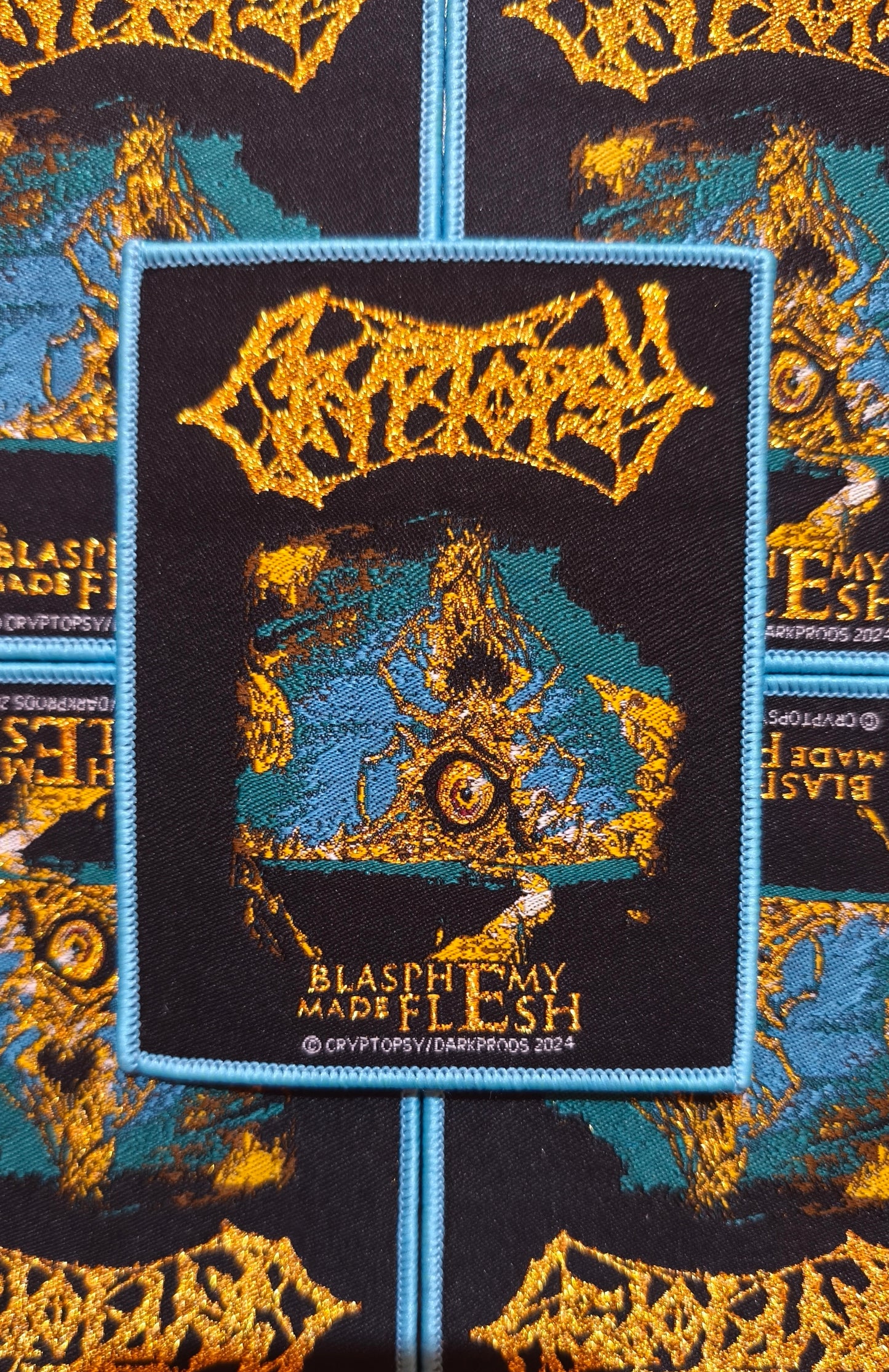 CRYPTOPSY (CA) - BLASPHEMY MADE FLESH OFFICIAL PATCH