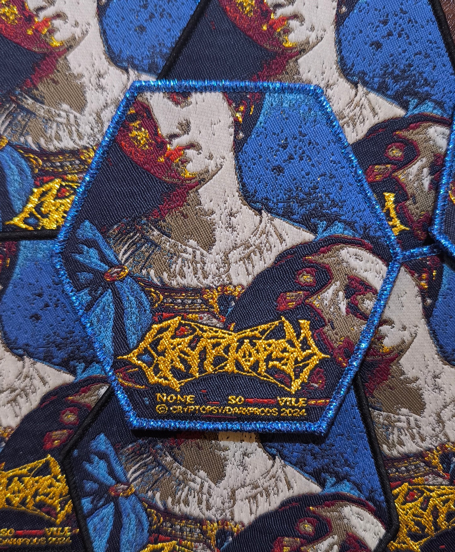 CRYPTOPSY (CA) - NONE SO VILE OFFICIAL PATCH