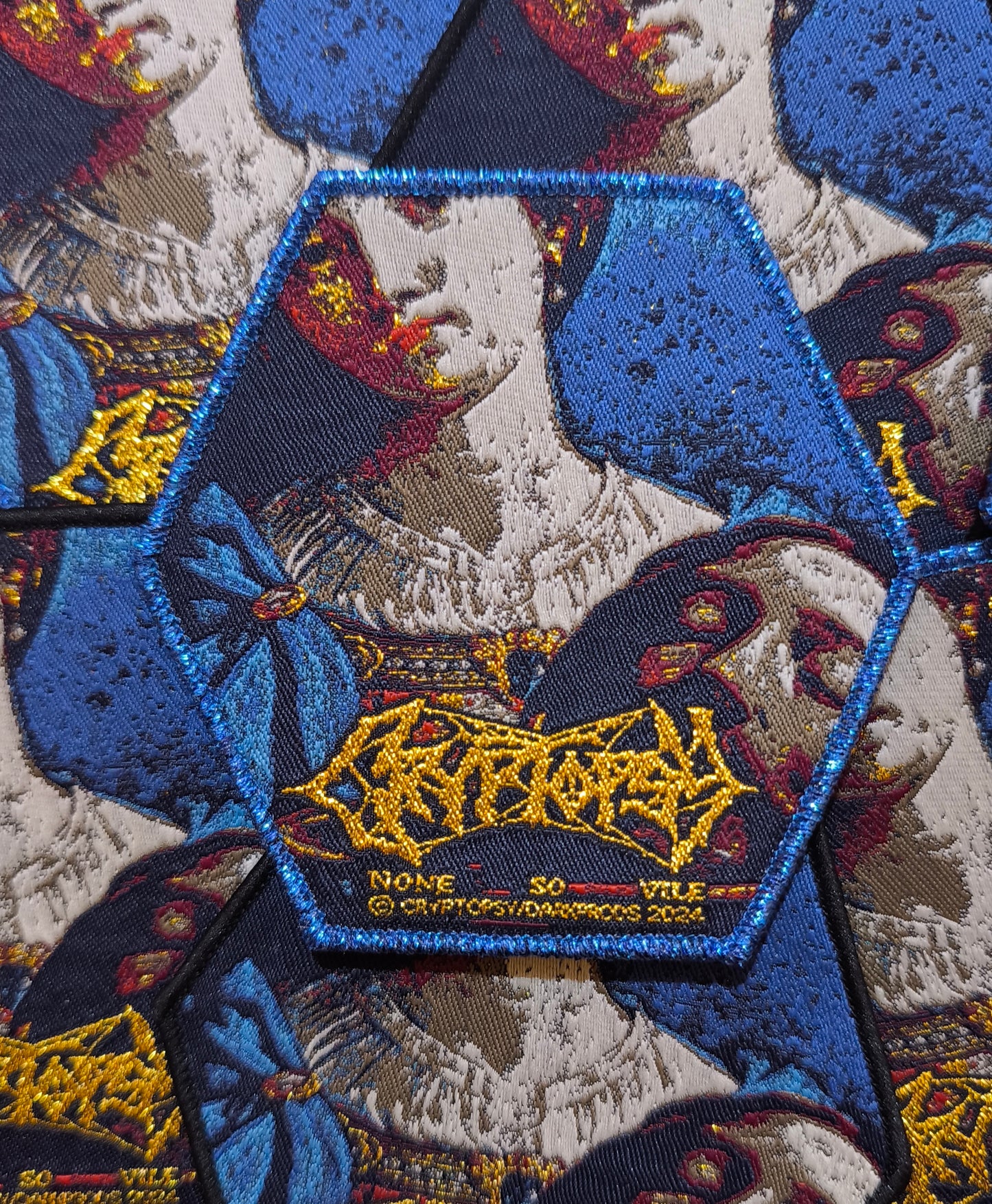 CRYPTOPSY (CA) - NONE SO VILE OFFICIAL PATCH