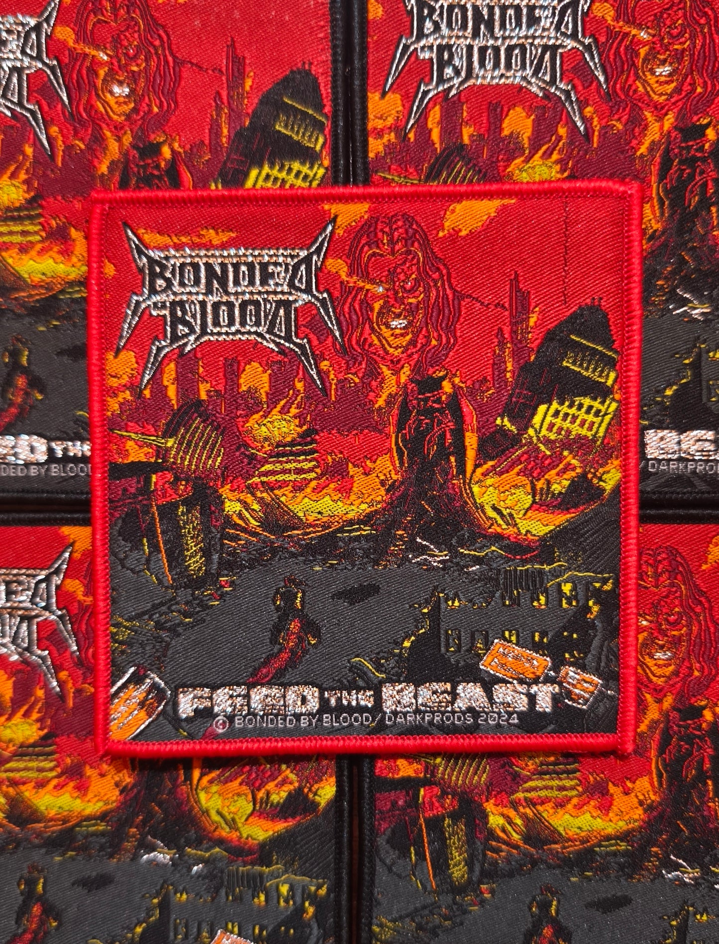 BONDED BY BLOOD (US) - FEED THE BEAST OFFICIAL PATCH