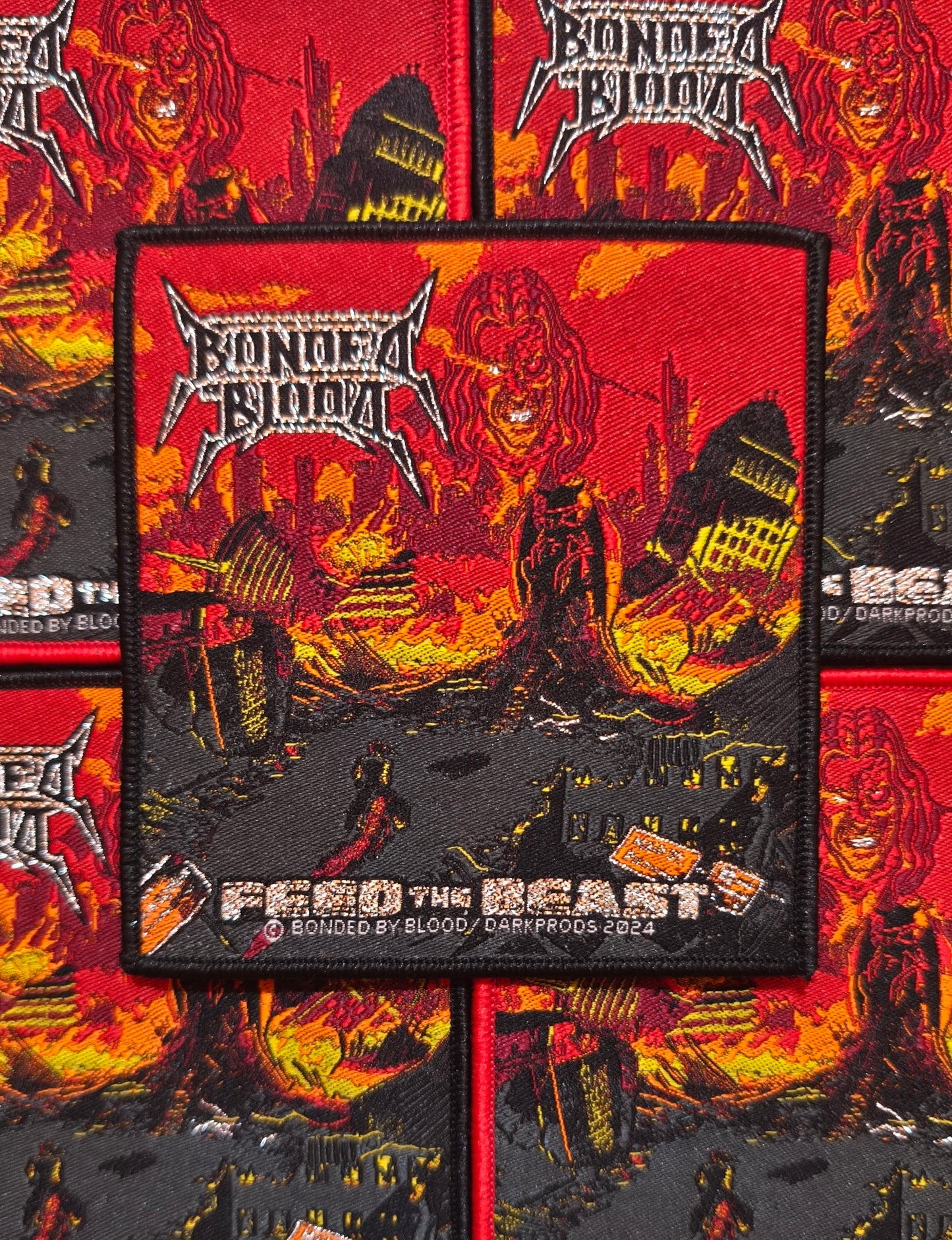 BONDED BY BLOOD (US) - FEED THE BEAST OFFICIAL PATCH