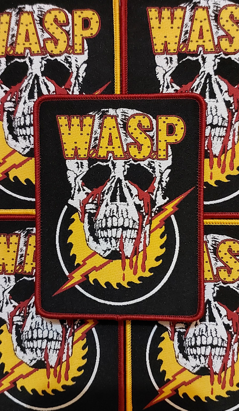 WASP Patch | W.A.S.P. Blade American Heavy Glam Metal Shock Rock - Foto 2