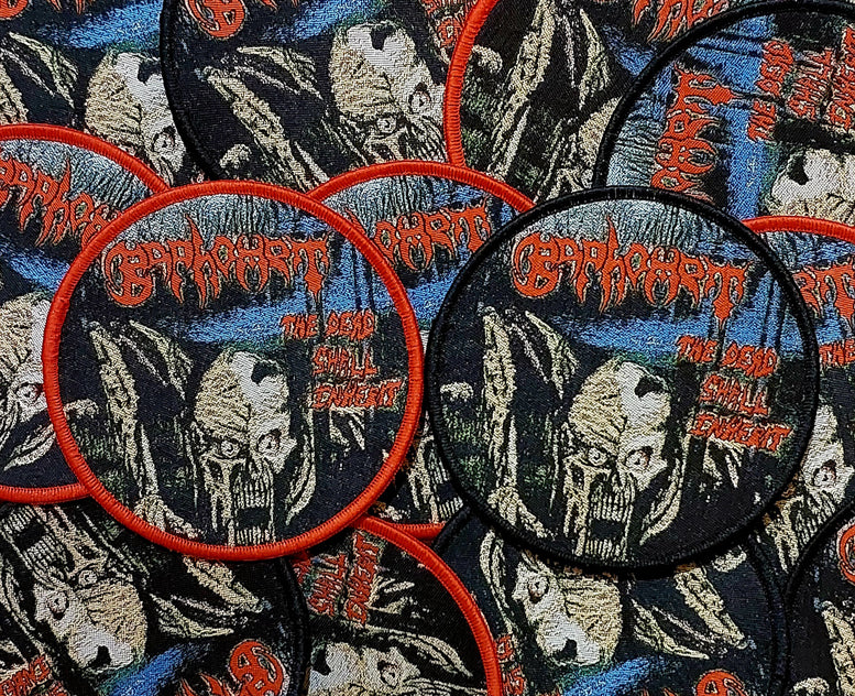 BAPHOMET (US) - The Dead Shall Inherit I Circle Woven Patch