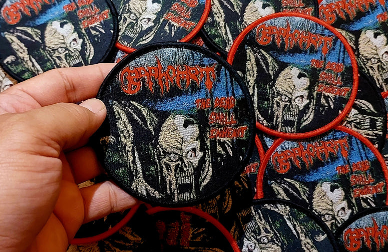 BAPHOMET (US) - The Dead Shall Inherit I Circle Woven Patch