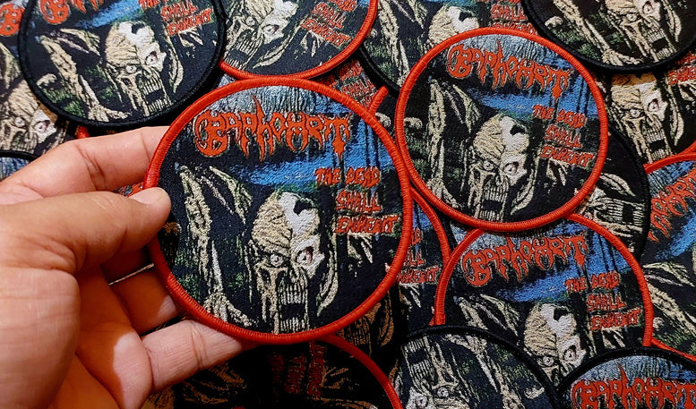 BAPHOMET (US) - The Dead Shall Inherit I Circle Woven Patch