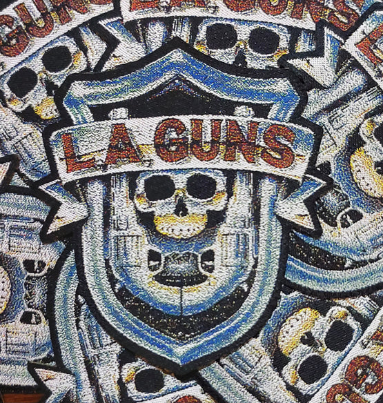 GLUE SHAPED PATCH I  LA GUNS