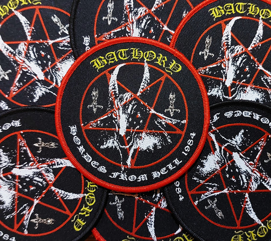 BATHORY - HORDES FROM HELL 1984 PATCH