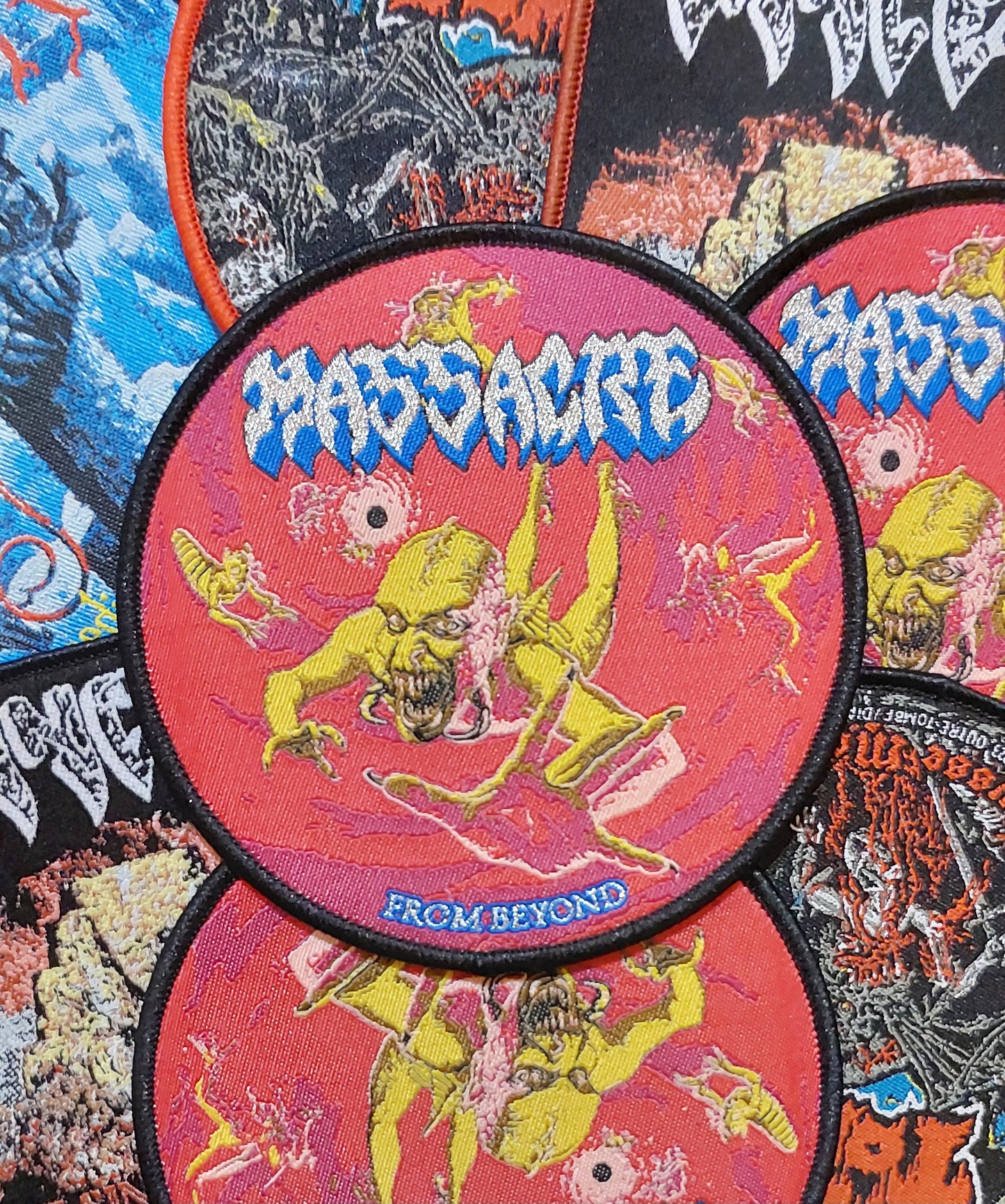 MASSACRE - FROM BEYOND OFFICIAL CIRCLE PATCH