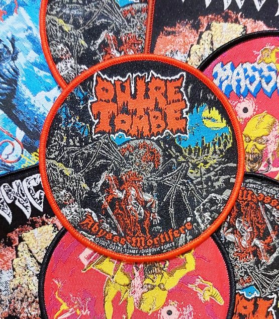 OUTRE-TOMBE - ABYSSE MORTIFERE OFFICIAL CIRCLE PATCH