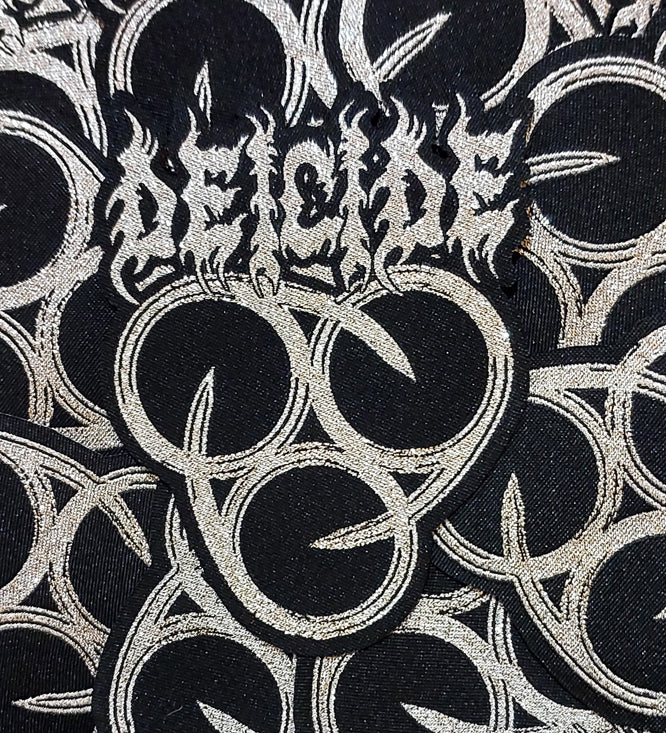 INSINERATEHYMN I DEICIDE GLUE SHAPED PATCH