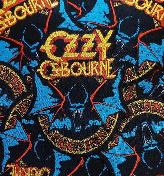 OZZY O II GLUED N' SHAPED PATCH