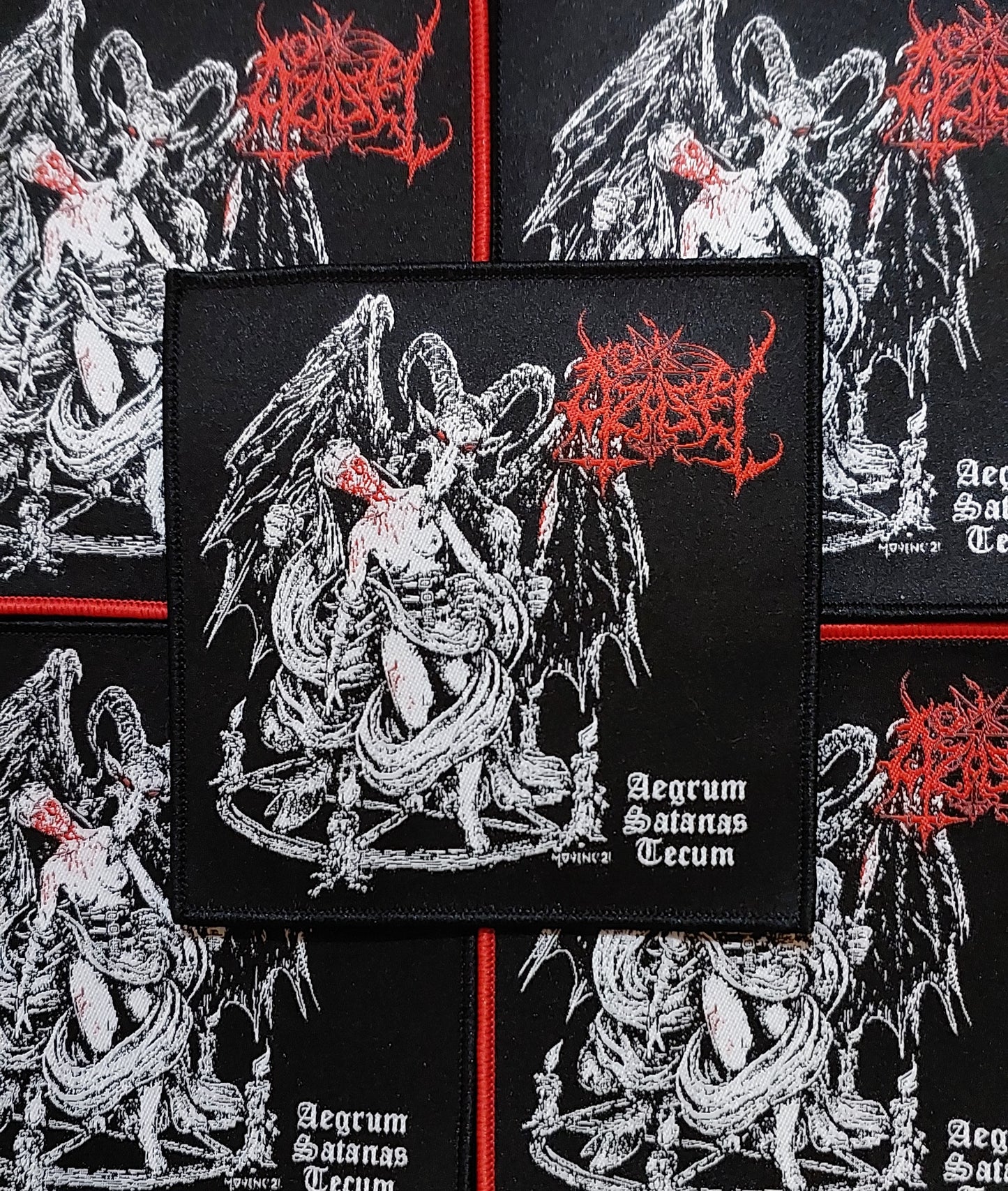 AZAZEL "Aegrum Satanas Tecum" Official patch