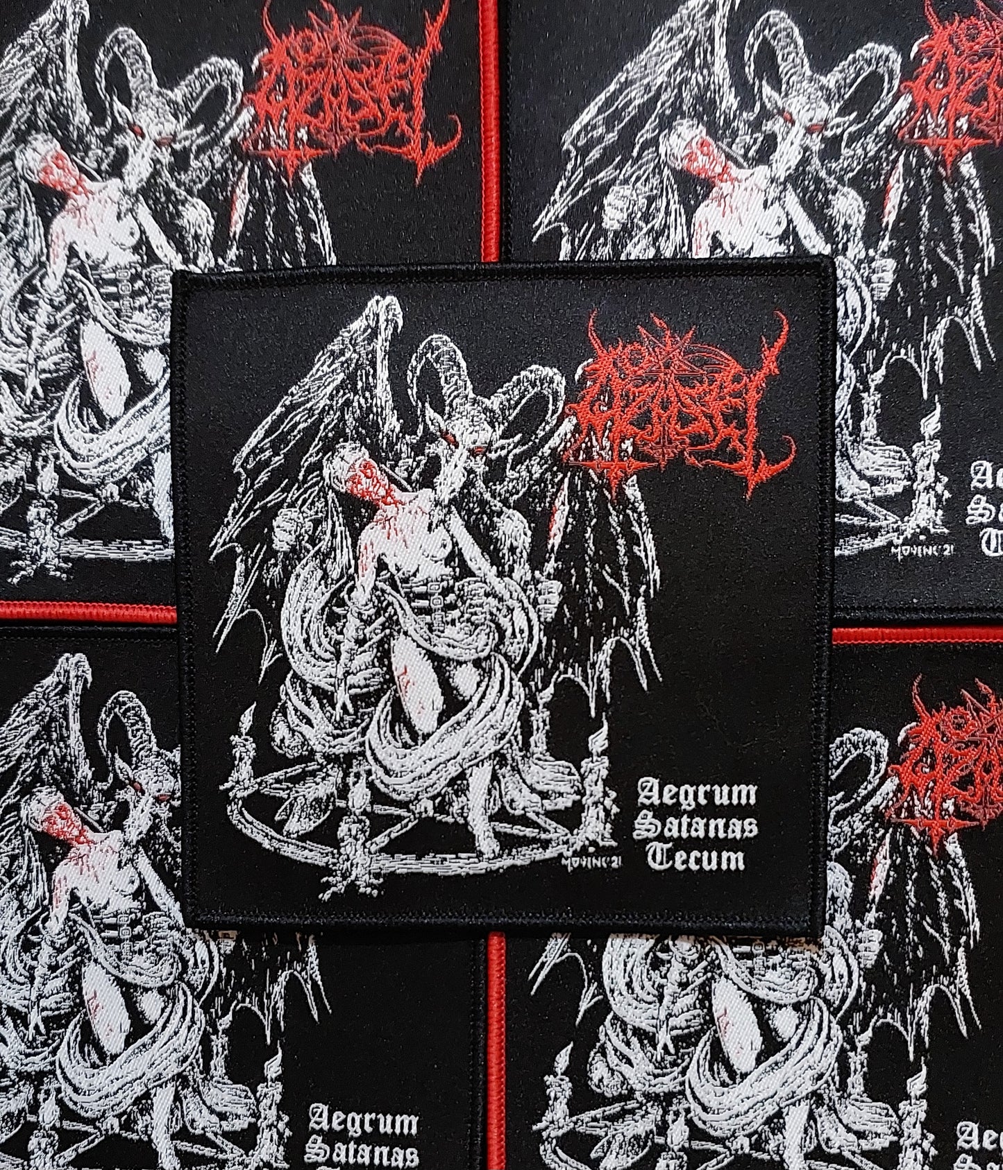 AZAZEL "Aegrum Satanas Tecum" Official patch