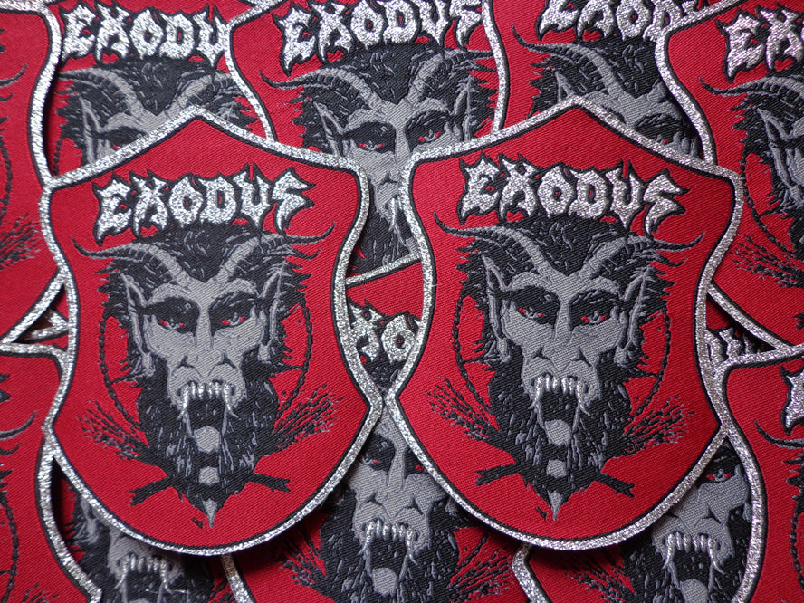 EXODUS GLUED N' SHAPED PATCH