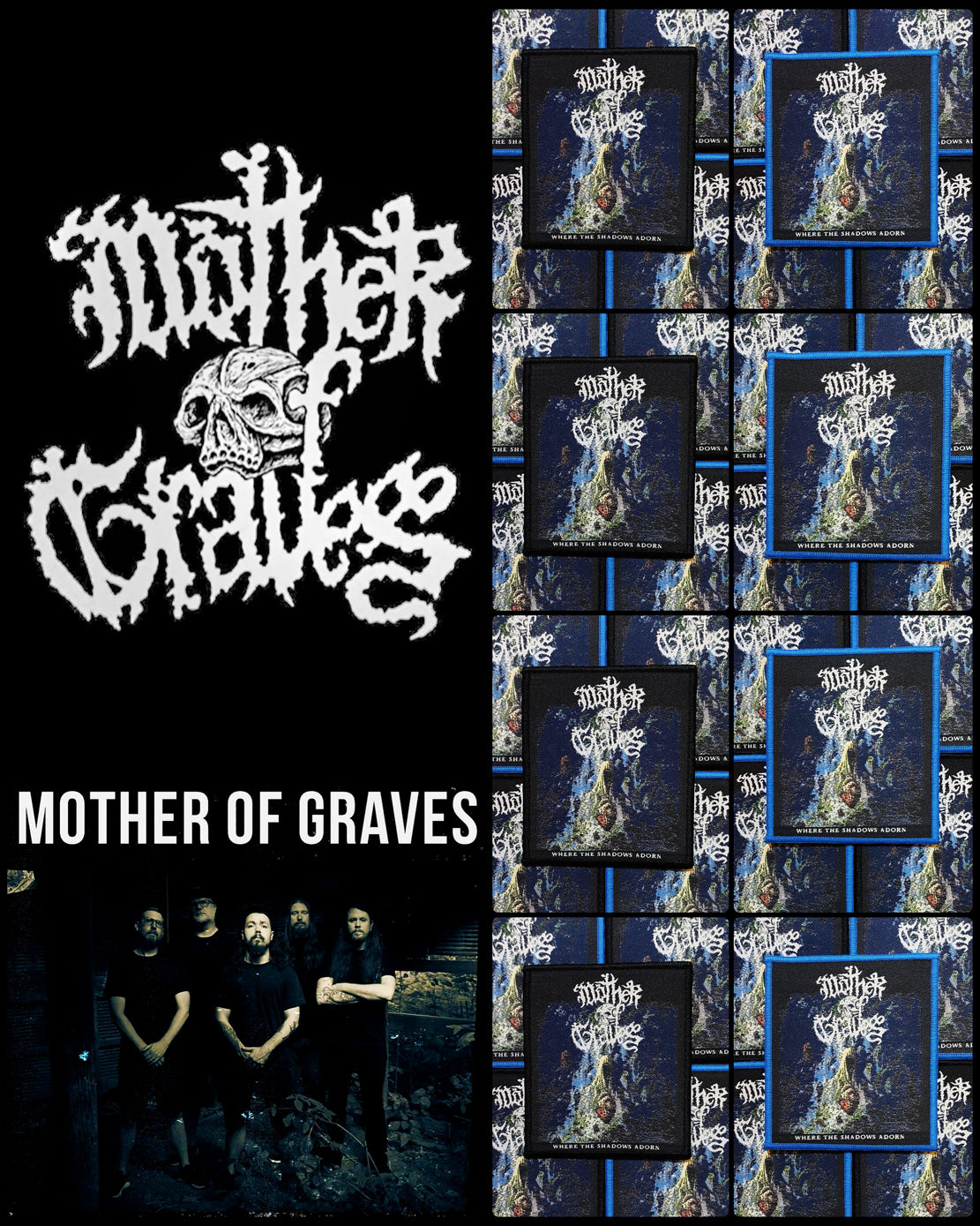 MOTHER OF GRAVES (US) - Where The Shadows Adorn