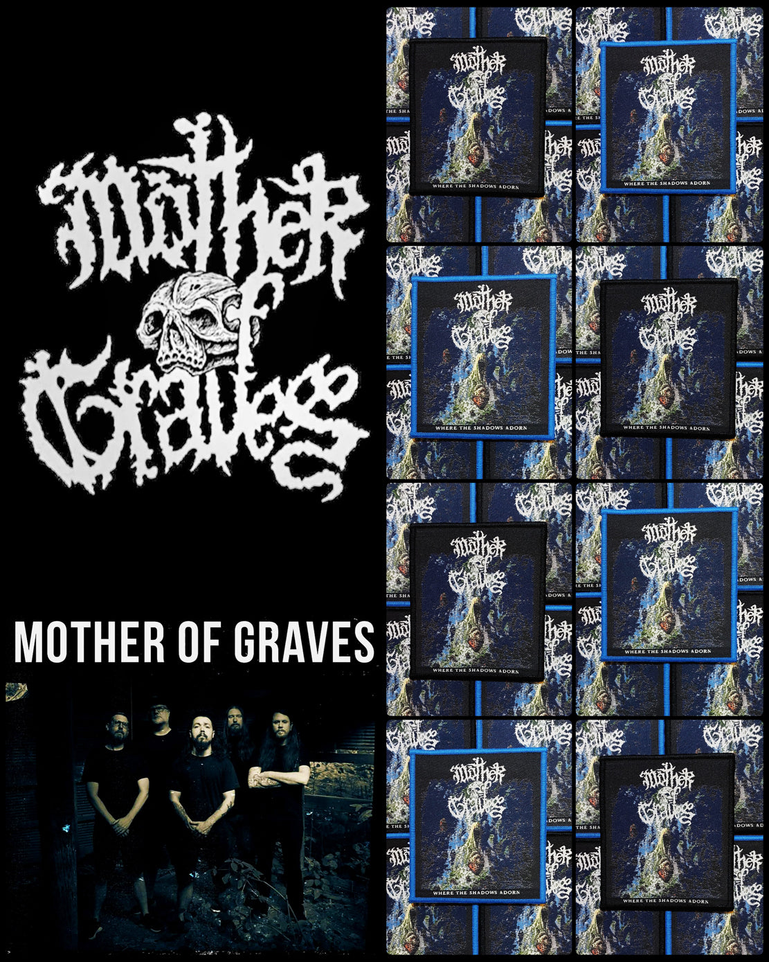 MOTHER OF GRAVES (US) - Where The Shadows Adorn