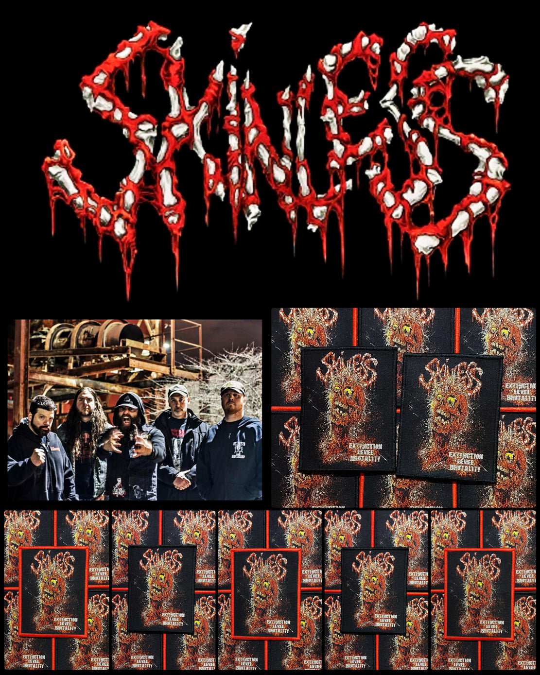 SKINLESS (US) - Extinction Level Brutality ☩