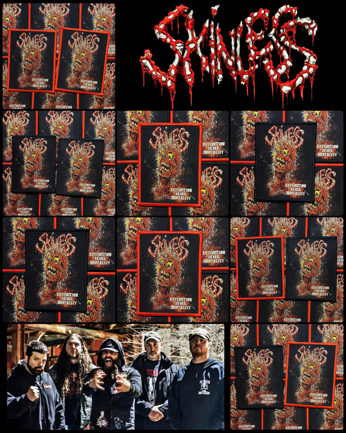 SKINLESS (US) - Extinction Level Brutality ☩