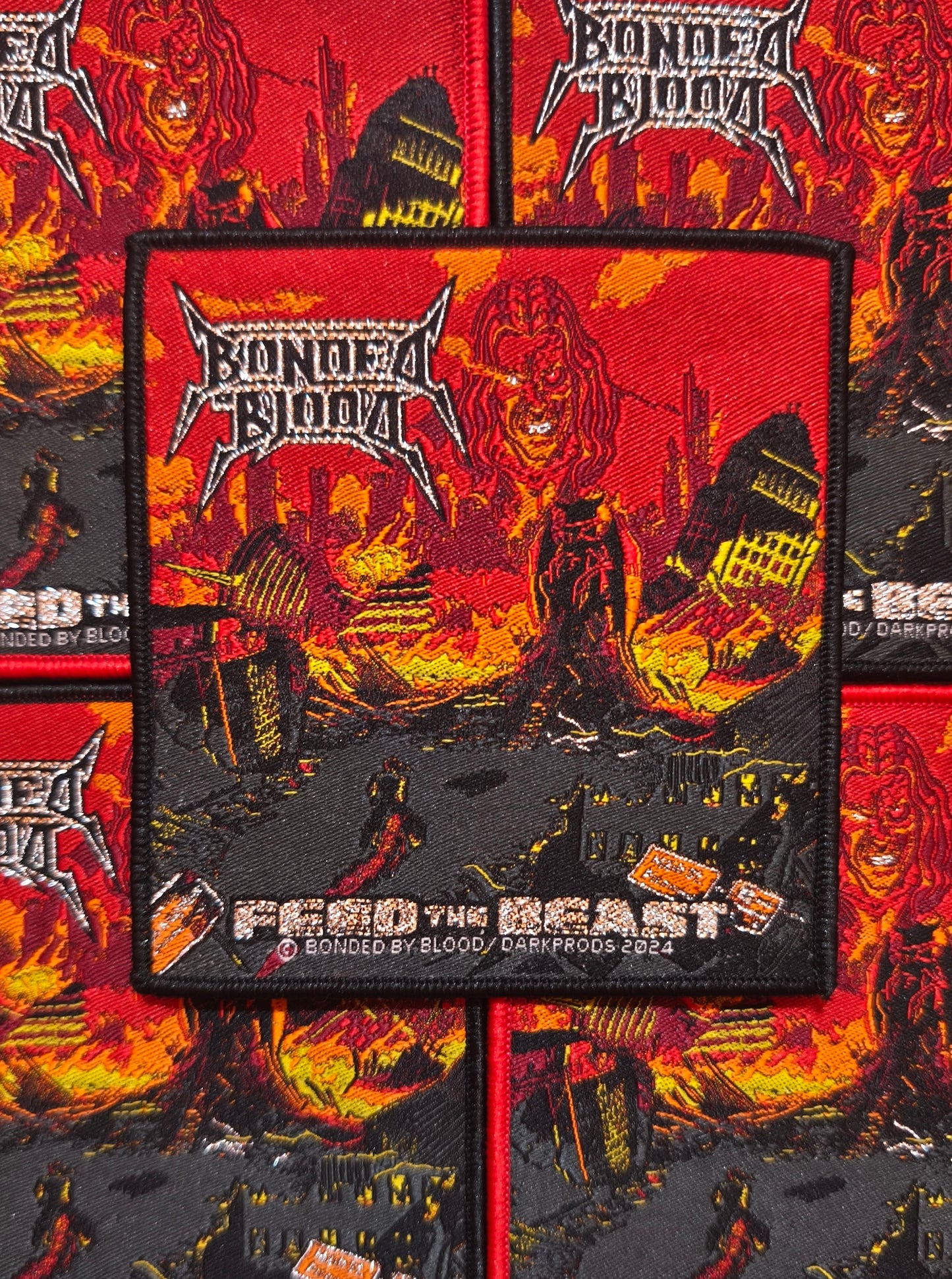 BONDED BY BLOOD (US) - FEED THE BEAST OFFICIAL PATCH