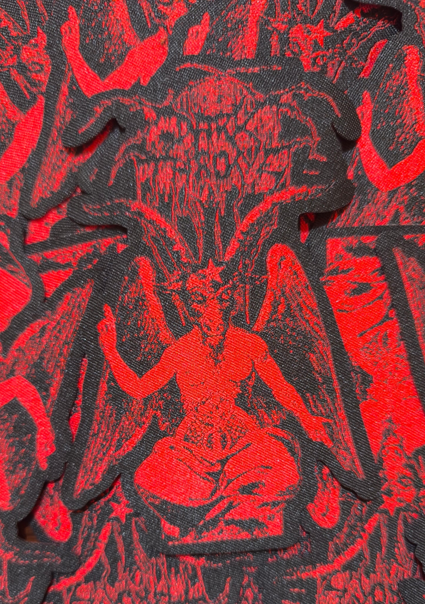 I DARK THRONE II GLUED N' SHAPED PATCH III