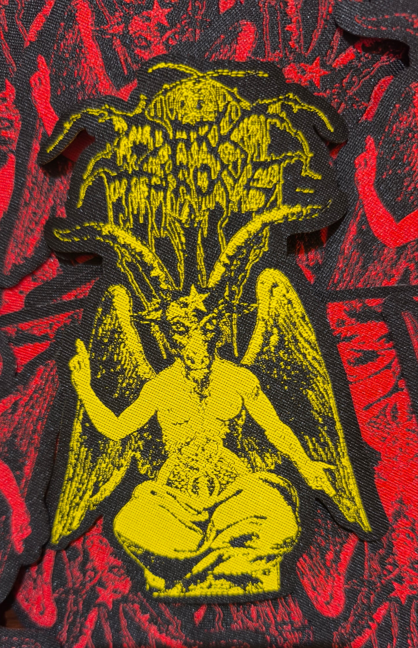 I DARK THRONE II GLUED N' SHAPED PATCH III