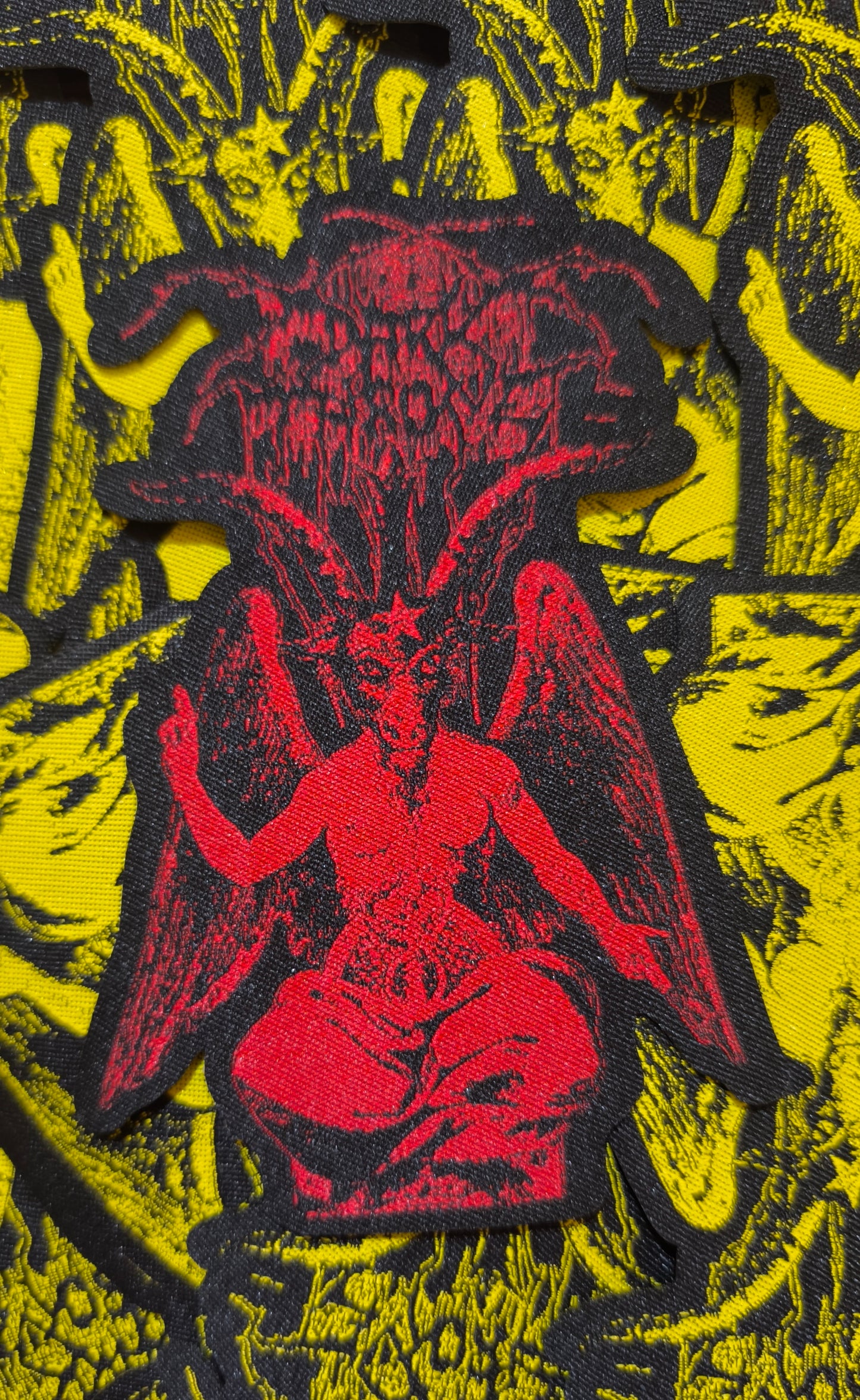 I DARK THRONE II GLUED N' SHAPED PATCH III