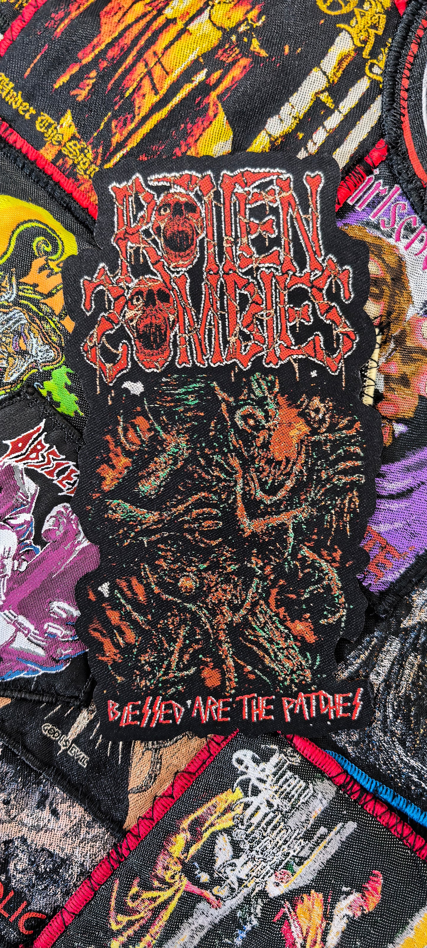 ROTTEN ZOMBIES Glued Shaped Patch Designed 2026