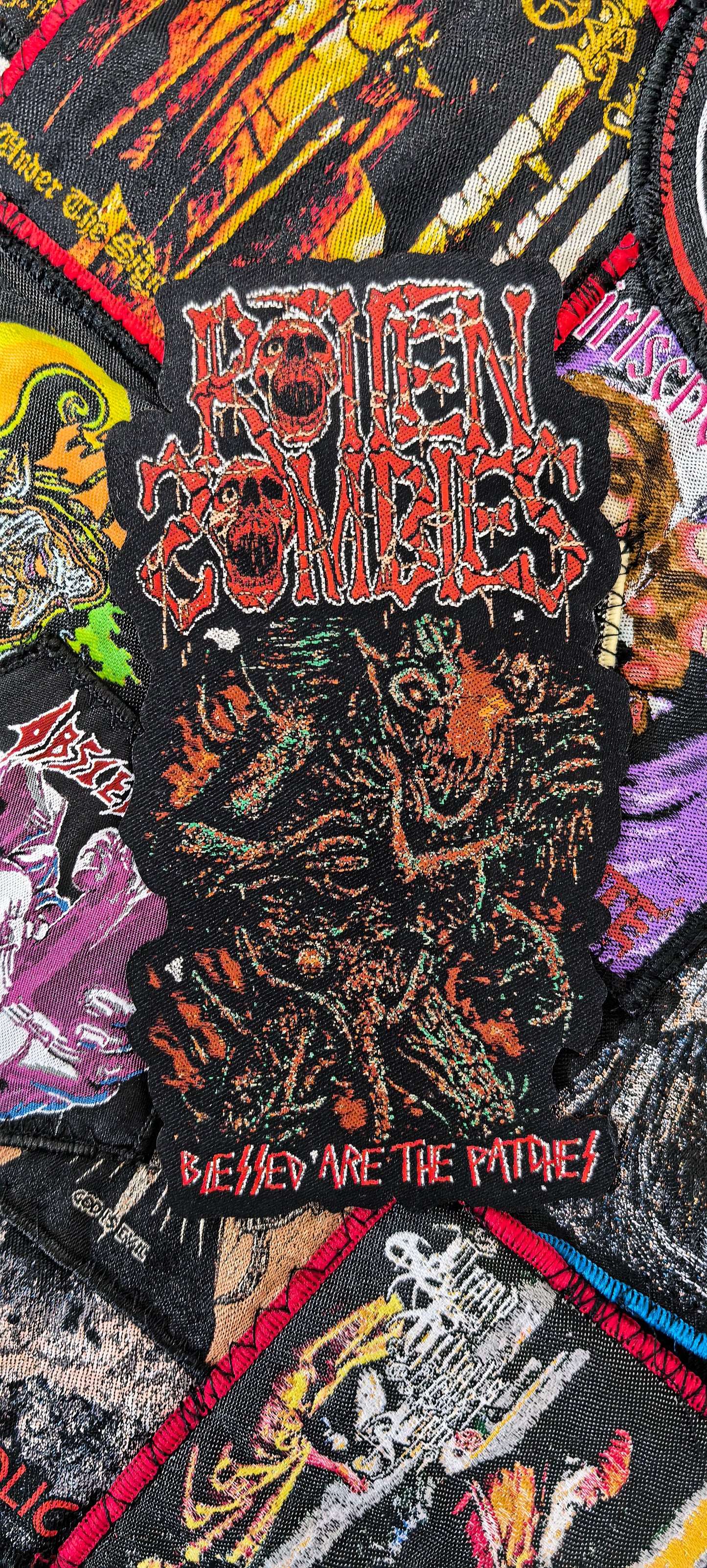 ROTTEN ZOMBIES Glued Shaped Patch Designed 2026