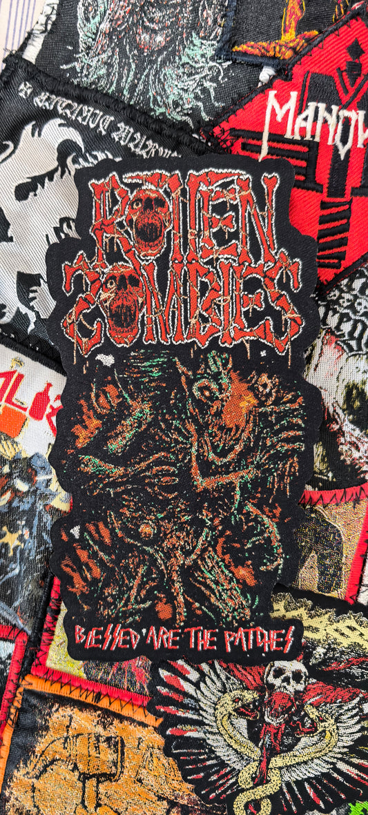 ROTTEN ZOMBIES Glued Shaped Patch Designed 2026