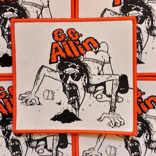 GG ALLIN "Vintage Art" patch (Official)