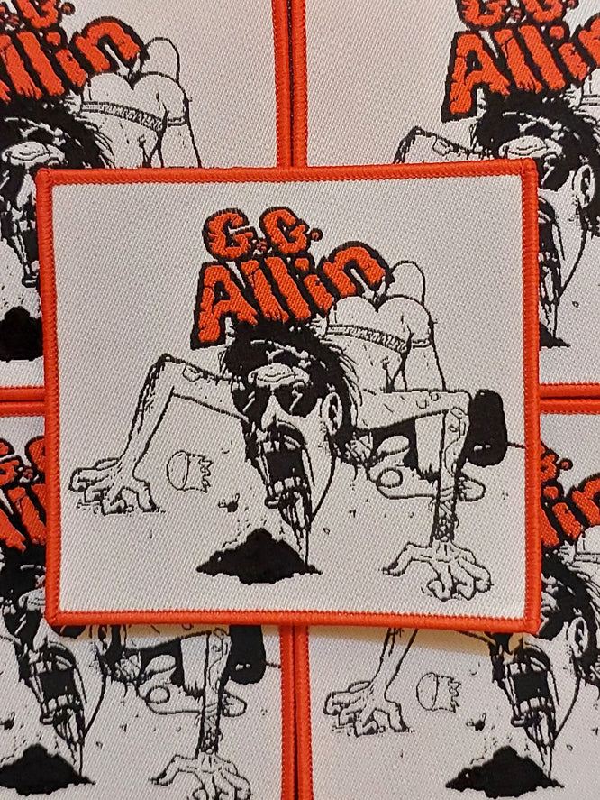 GG ALLIN "Vintage Art" patch (Official)