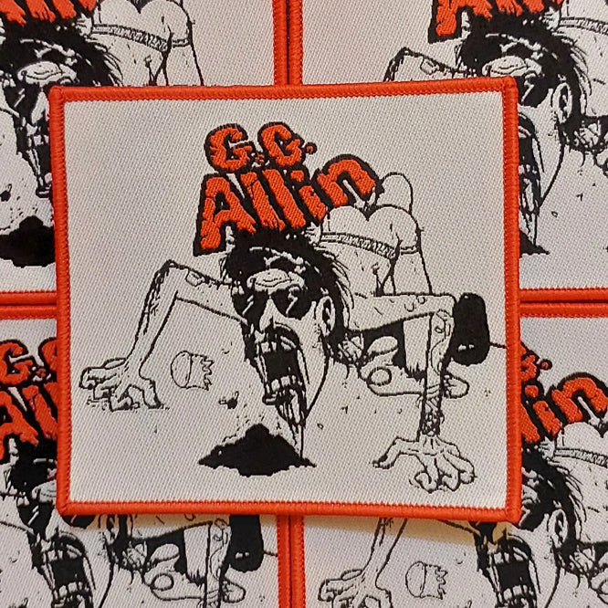 GG ALLIN "Vintage Art" patch (Official)