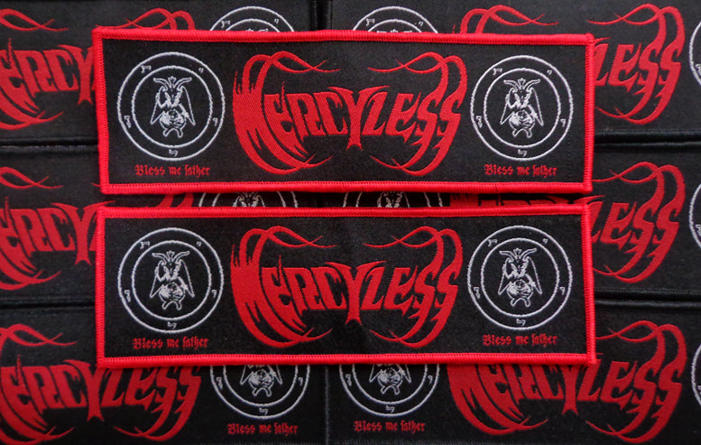 MERCYLESS (FR) - Bless Me Father I Stripepatch