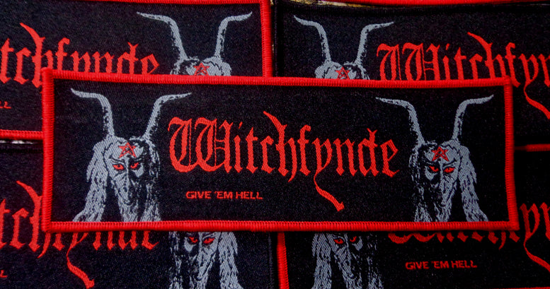 WITCHFYNDE (UK) - Give 'Em Hell Stripepatch