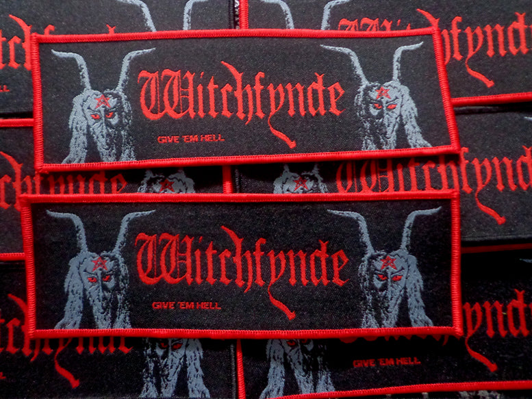 WITCHFYNDE (UK) - Give 'Em Hell Stripepatch