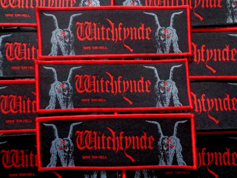 WITCHFYNDE (UK) - Give 'Em Hell Stripepatch