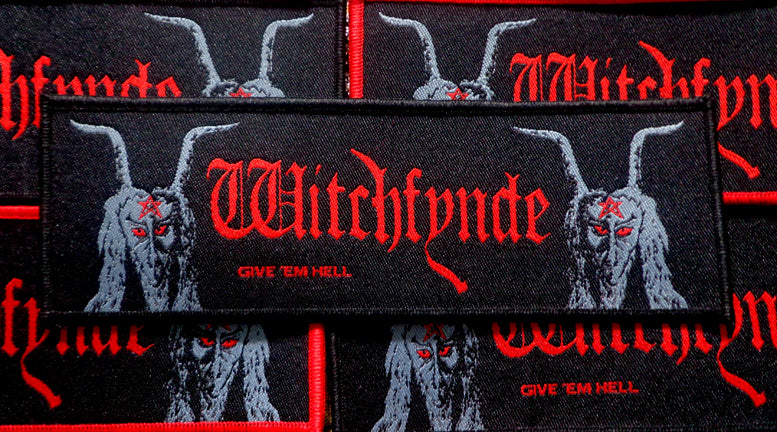 WITCHFYNDE (UK) - Give 'Em Hell Stripepatch