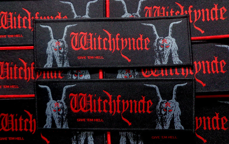 WITCHFYNDE (UK) - Give 'Em Hell Stripepatch