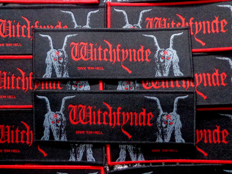 WITCHFYNDE (UK) - Give 'Em Hell Stripepatch