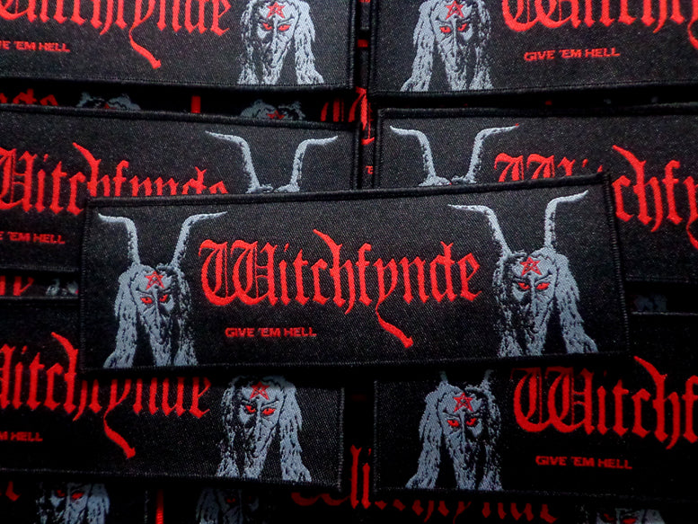 WITCHFYNDE (UK) - Give 'Em Hell Stripepatch