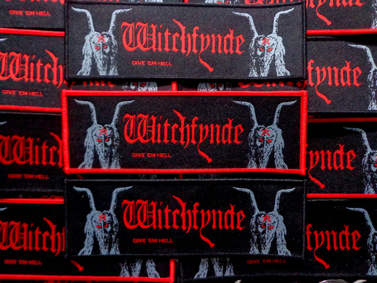 WITCHFYNDE (UK) - Give 'Em Hell Stripepatch